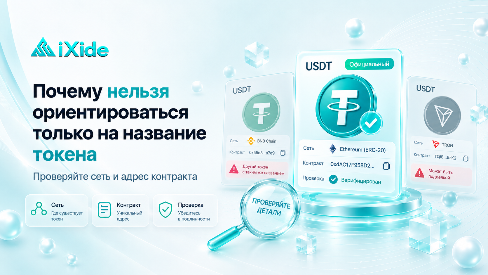 Почему нельзя ориентироваться только на название токена
