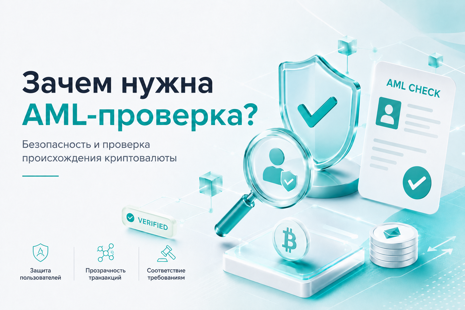 Why is AML verification necessary when exchanging cryptocurrencies, and how does it work?